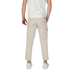 Refrigiwear Beige Katoenen Cargo Broek