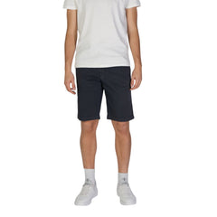 Refrigiwear blauwe katoenen bermuda