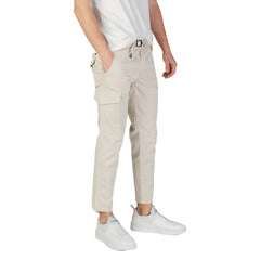 Refrigiwear Beige Katoenen Cargo Broek