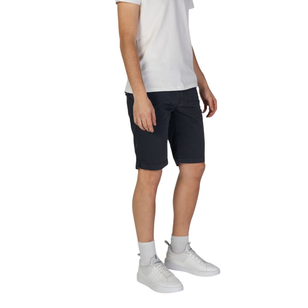 Refrigiwear blauwe katoenen bermuda