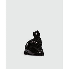 MSGM Black Polyester Handbag