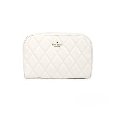 Kate Spade Carey Mini Parchment Quilted Smooth Leather Camera Crossbody Handbag