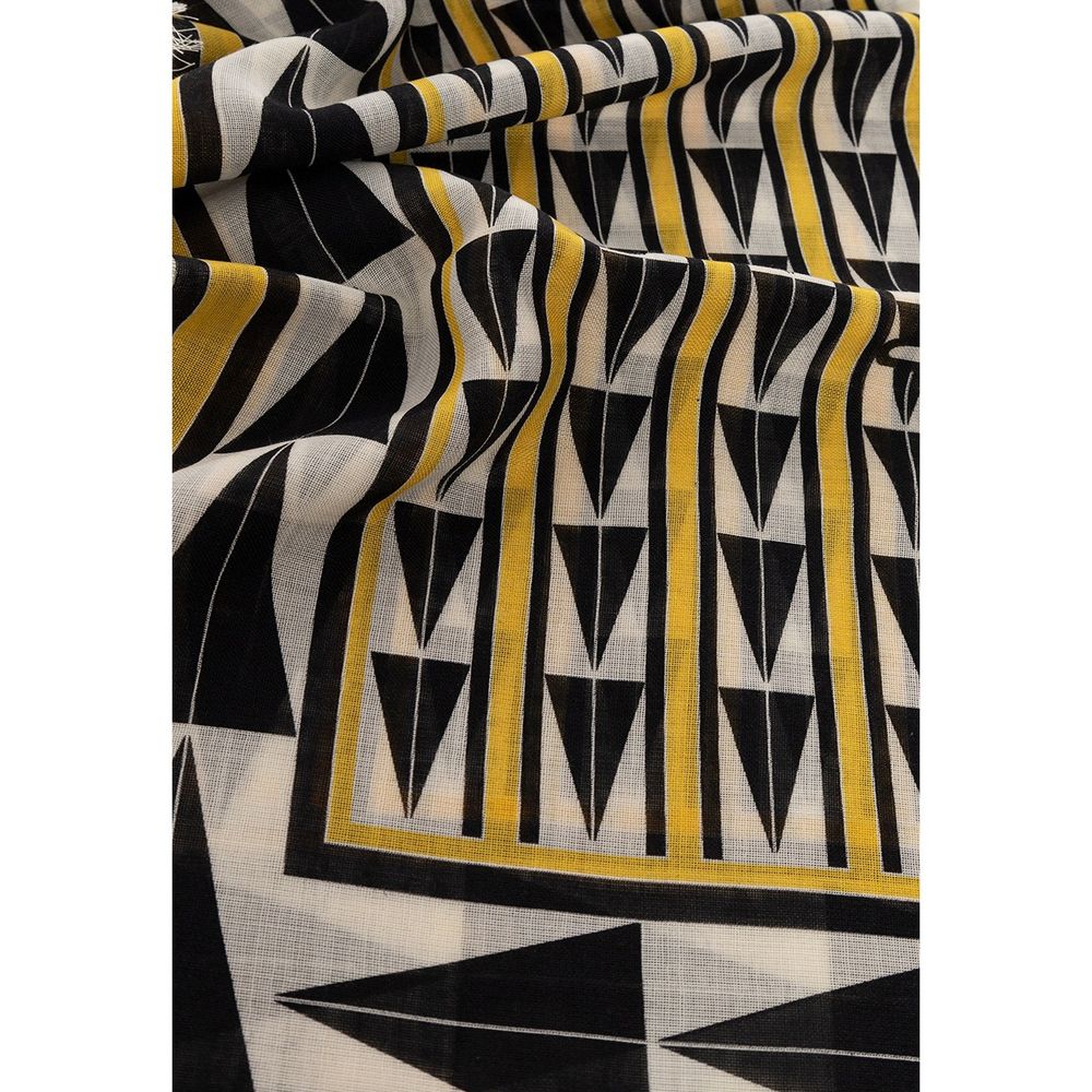 Lanvin Bicolor Wool Scarf