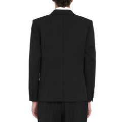 Saint Laurent Zwarte Wollen Blazer
