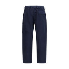 C.P. Company Blue Cotton Cargo Pants