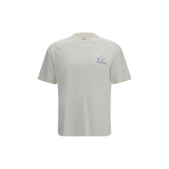 C.P. Company White Cotton T-Shirt