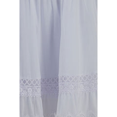 Charo Ruiz White Cotton Casual Dress