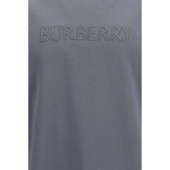 Burberry Gray Cotton T-Shirt