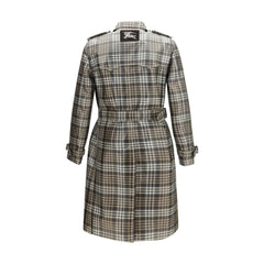 Burberry bruine polyester trenchcoat