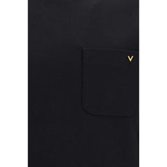 Valentino Garavani Black Cotton Sweatshirt