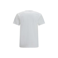 Comme Des Garçons Play White Cotton T-Shirt