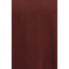Comme Des Garçons Bordeaux Katoenen T-Shirt