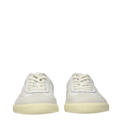Veja White Leather Low Top Sneakers