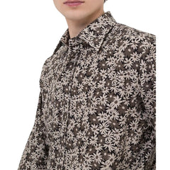 Tom Ford Bicolor Cotton Pattern Shirt