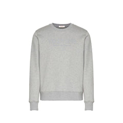 Valentino Gray Cotton Sweatshirt