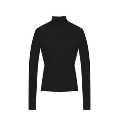Balenciaga Black Cashmere Turtleneck