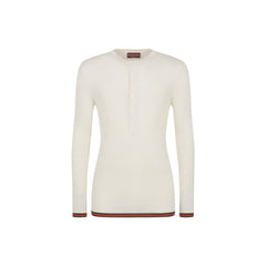 Gucci Wit Zijden T-Shirt
