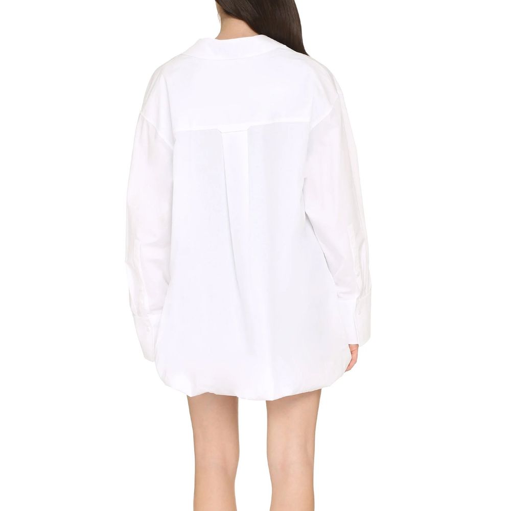 Valentino Witte Katoenen Casual Jurk
