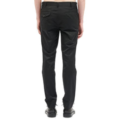 Comme Des Garçons Zwarte Casual Nylonbroek