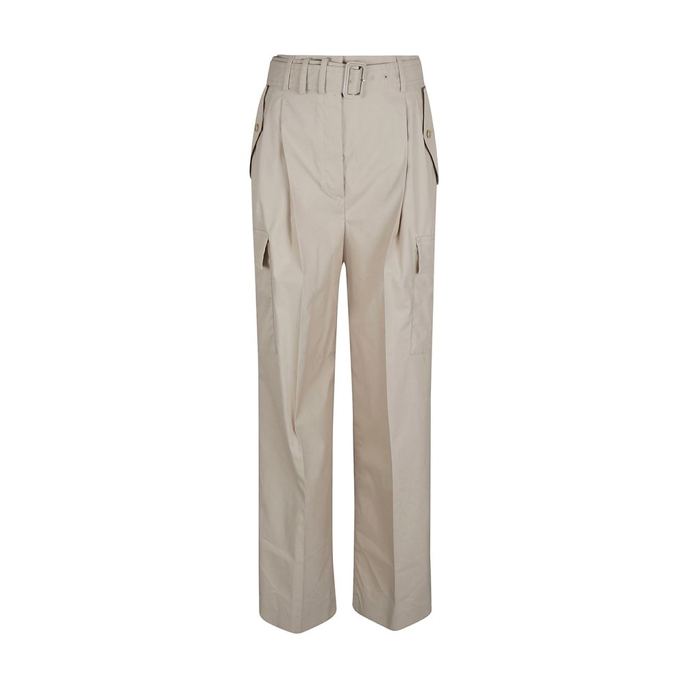 Prada Beige Katoenen Cargobroek