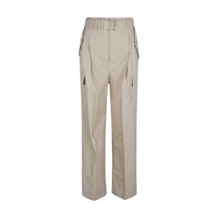 Prada Beige Katoenen Cargobroek