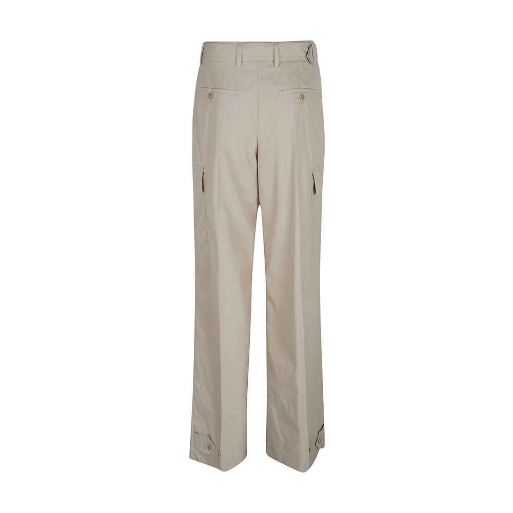 Prada Beige Katoenen Cargobroek
