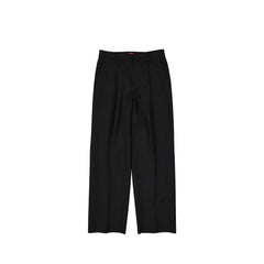 Valentino Black Silk Flared Pants