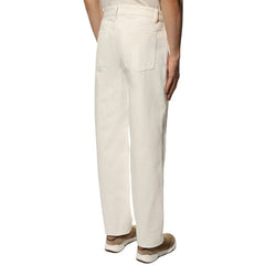 Jil Sander White Cotton Jeans Denim