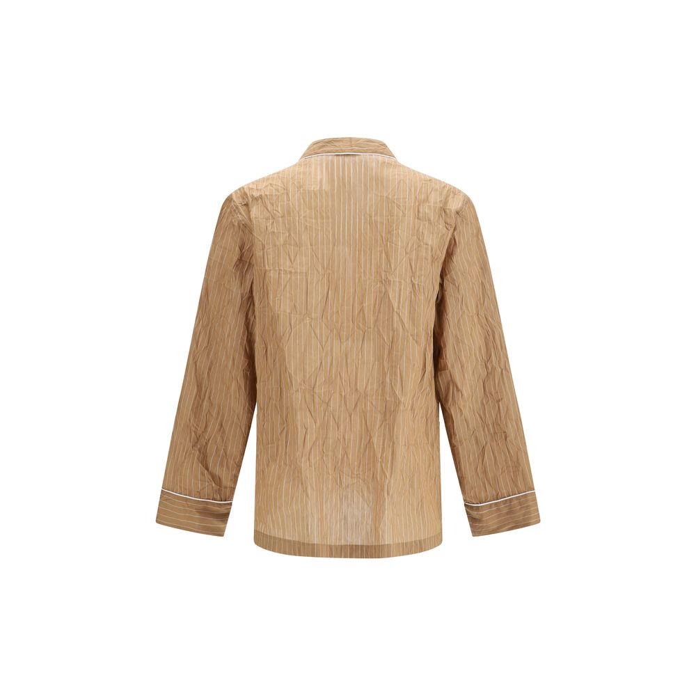Dolce & Gabbana Beige Linnen Badjas