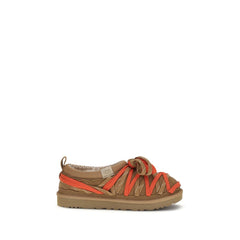 UGG Multicolor Suede Leather Strap-On Sandals
