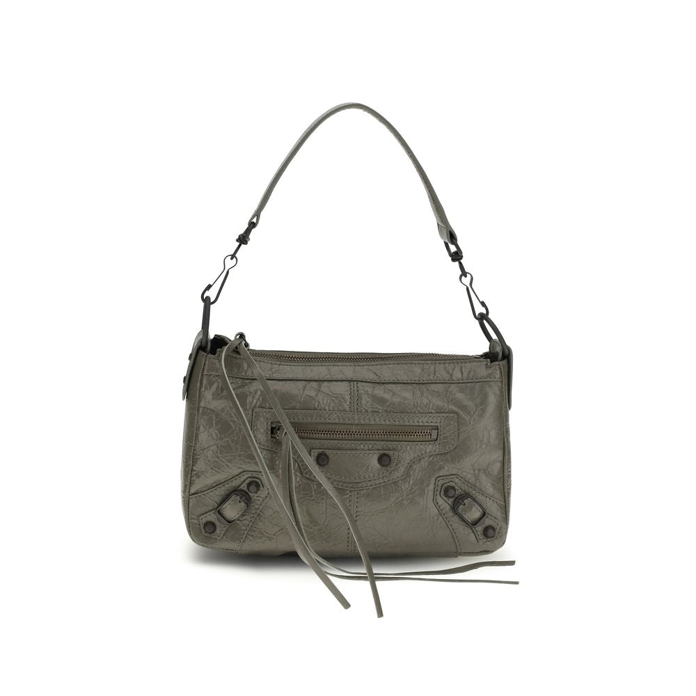 Balenciaga Bicolor Lam Ovis Aries Aries Schoudertas
