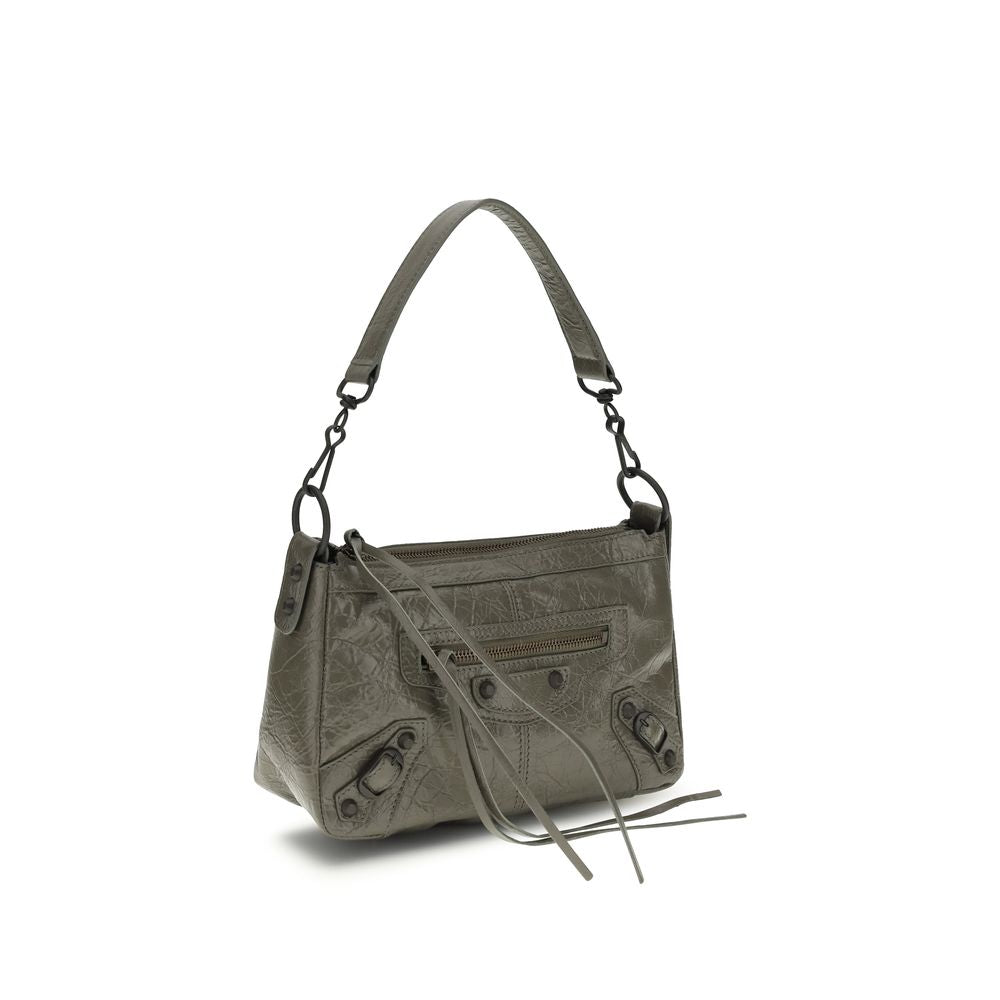 Balenciaga Bicolor Lam Ovis Aries Aries Schoudertas