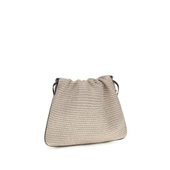 Brunello Cucinelli Beige Cotton Handbag