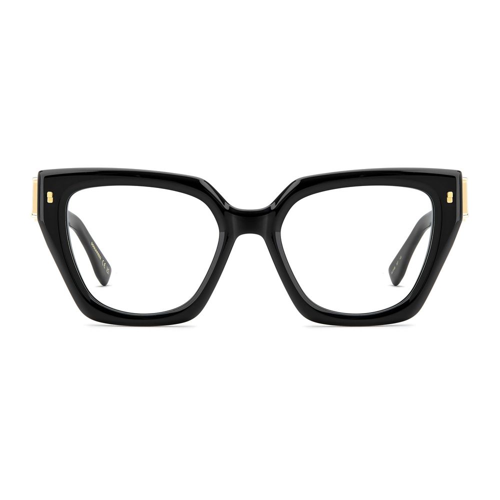 Dsquared² Zwarte Acetaat Bril (Montuur)
