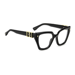 Dsquared² Zwarte Acetaat Bril (Montuur)