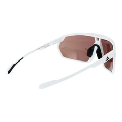 Adidas Witte Plastic Zonnebril
