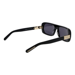GCDS Black Plastic Sunglasses