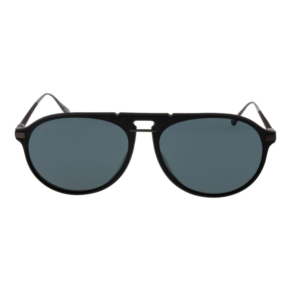 Web Zwart Titanium Zonnebril