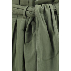 Balmain Bicolor Cotton Casual Pants