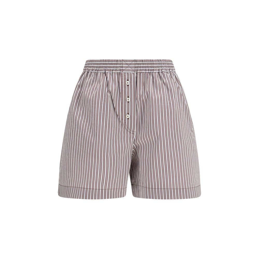 Brunello Cucinelli Veelkleurige Katoenen Bermuda Shorts