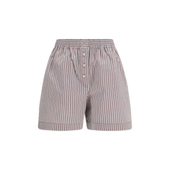 Brunello Cucinelli Veelkleurige Katoenen Bermuda Shorts
