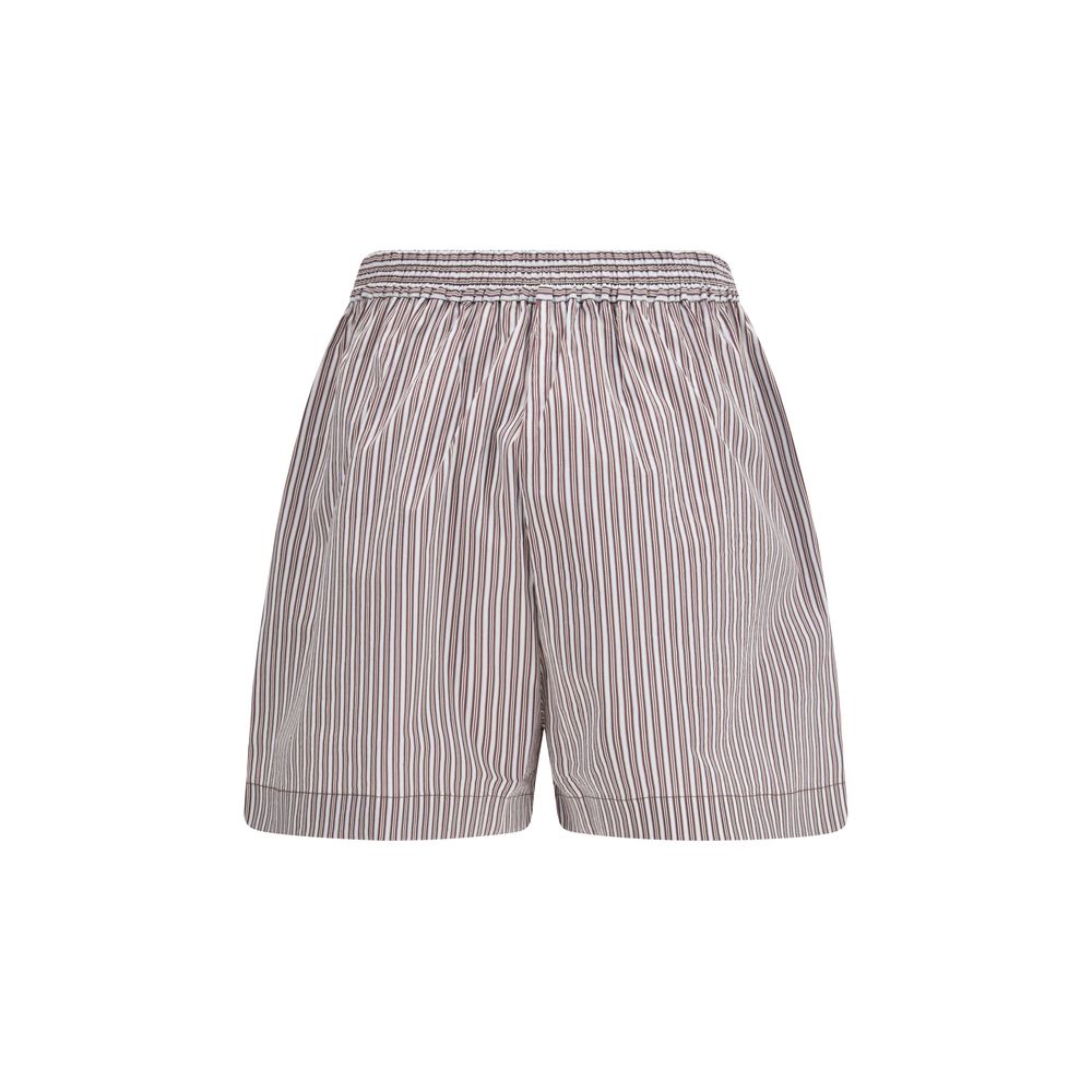 Brunello Cucinelli Veelkleurige Katoenen Bermuda Shorts