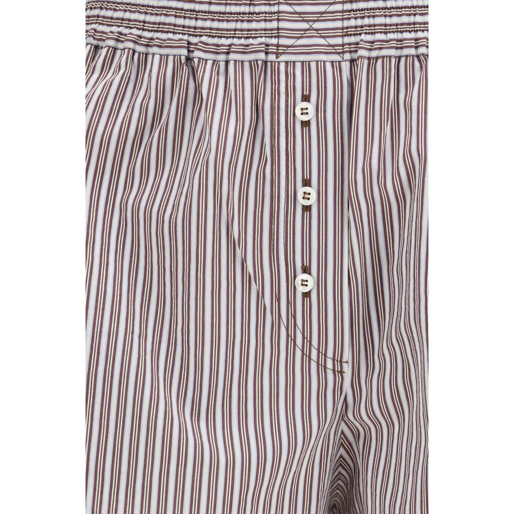 Brunello Cucinelli Veelkleurige Katoenen Bermuda Shorts