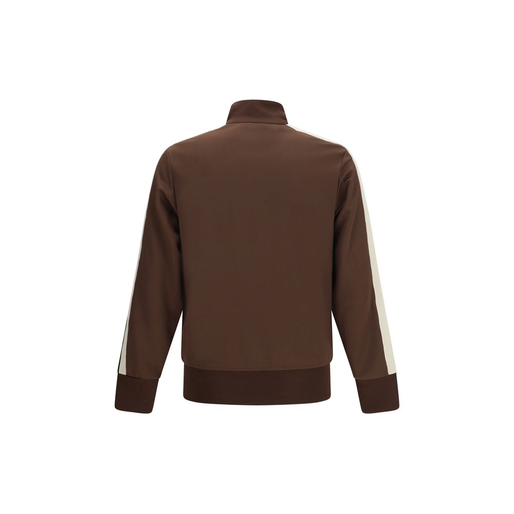Palm Angels Bruine Polyester Shell Jas