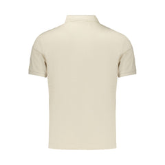 Calvin Klein Beige Cotton Mens Polo Shirt