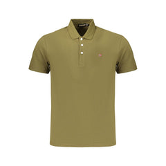 Napapijri Green Cotton Men's Polo Shirt
