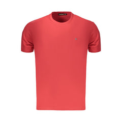 Napapijri Red Cotton Men's T-Shirt