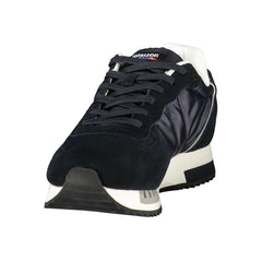Blauer Blauwe Heren Sneaker van Polyurethaan