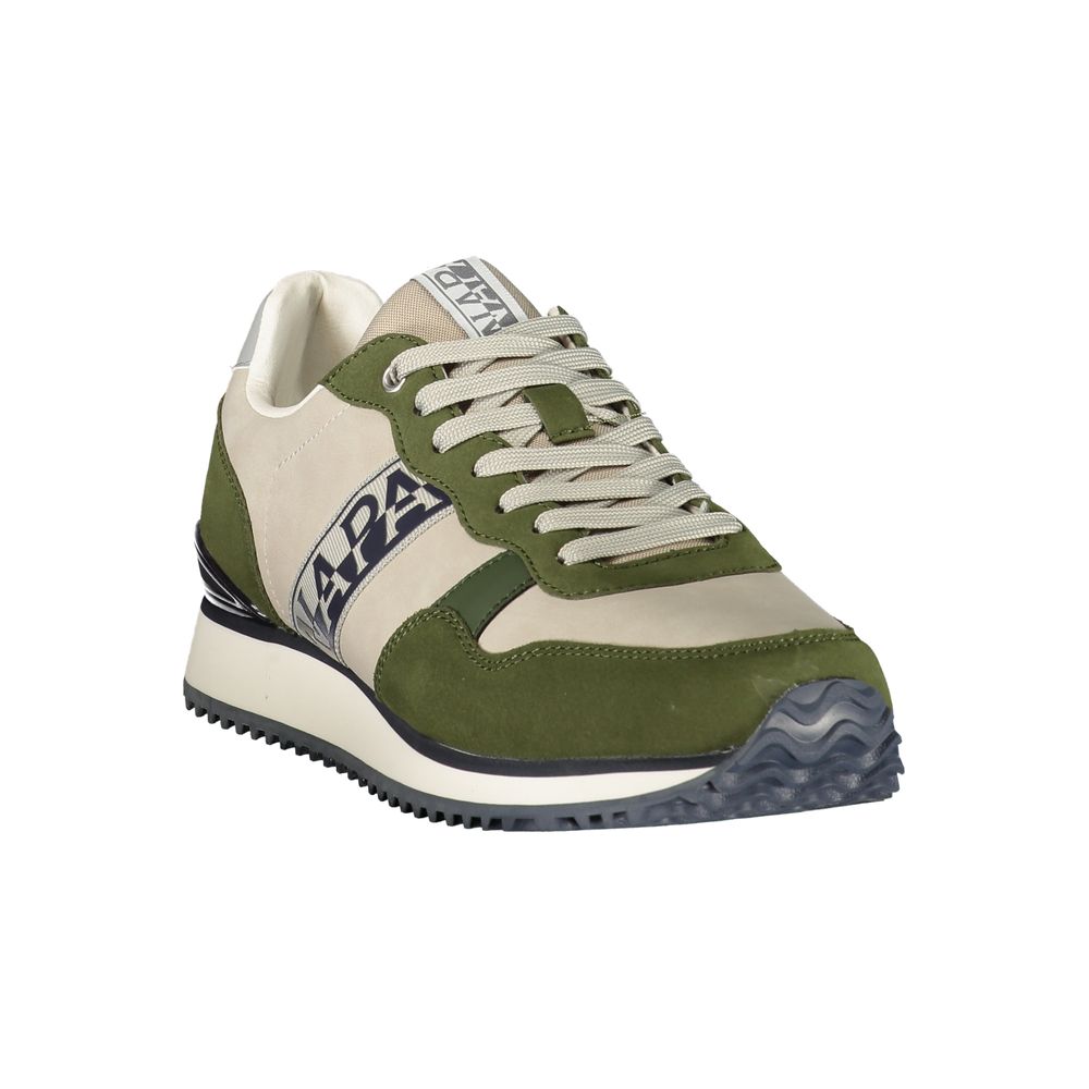 Napapijri Groene Polyurethaan Herensneaker