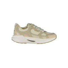 Twinset Beige Polyester Athletic Sneakers